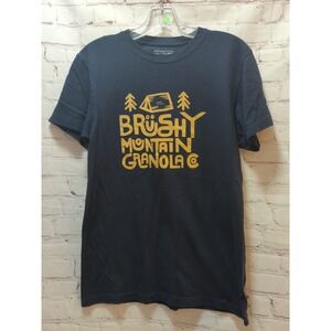 Brushy Mountain Granola Men Women t-shirt M Medium navy blue How do you granola?